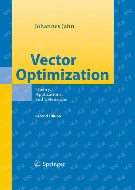 vectoroptimizationtheoryapplicationsandextensions資源 csdn文庫